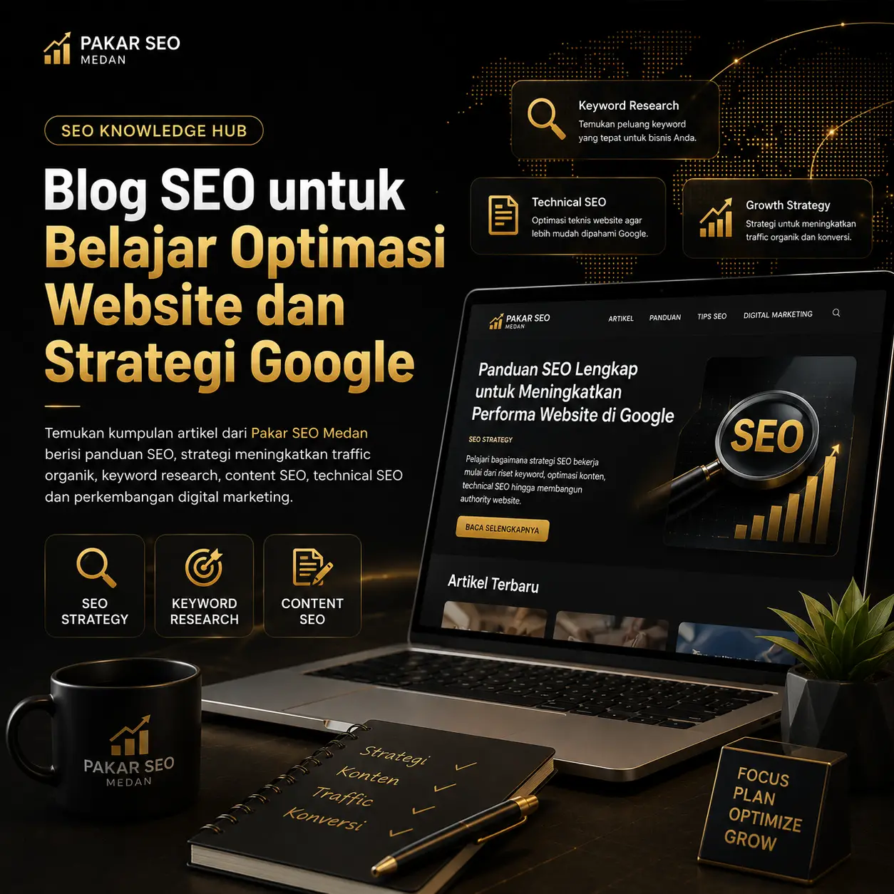 Blog SEO Indonesia - Panduan Optimasi Website Google
