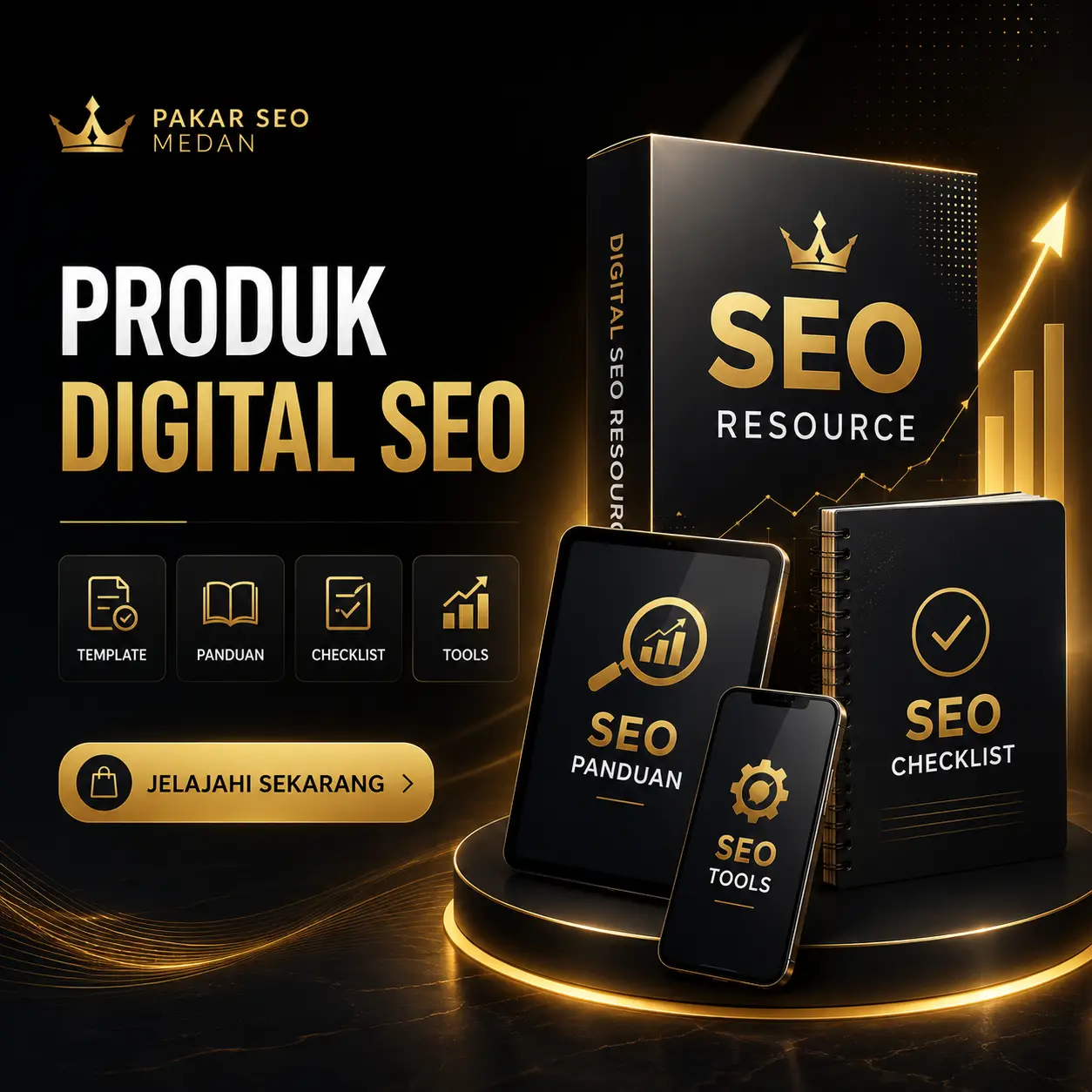 Produk Digital SEO - Template SEO dan Panduan Optimasi Website
